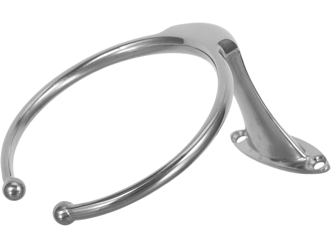 Suporte De Parede Em Aço Inoxidável Para Copos, Ideal Para Barcos E Autocaravanas. Estável E Compacto
