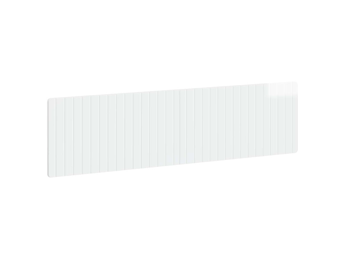 Vidaxl Cabeceira Montada Na Parede Zwolle Branco Brilhante
