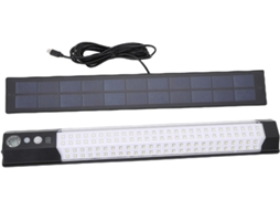 Iluminação solar LED para exterior com sensor de movimento, suspensão.