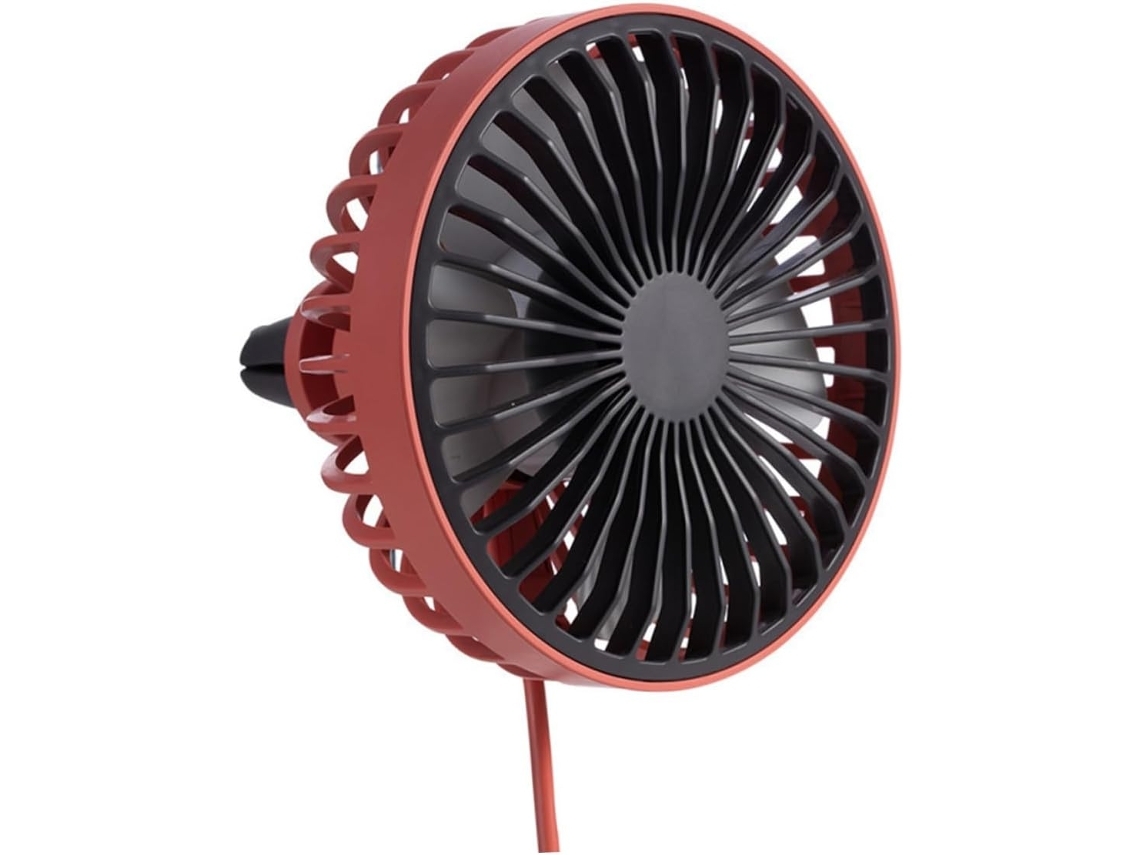 Topbathy Ventilador Usb Compacto E Eficiente Para Carro Com Tomada Angular, Ideal Para Maior Conforto No Veículo