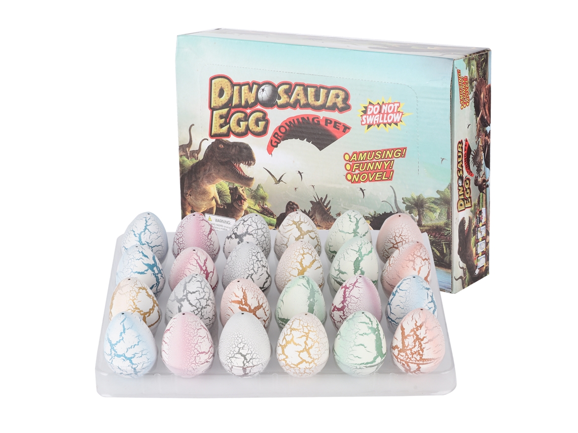 Mali 24pcs Brinquedo de Dinossauro em Crescimento Ovos de Dinossauro Crescem na Água Brinquedo de Páscoa