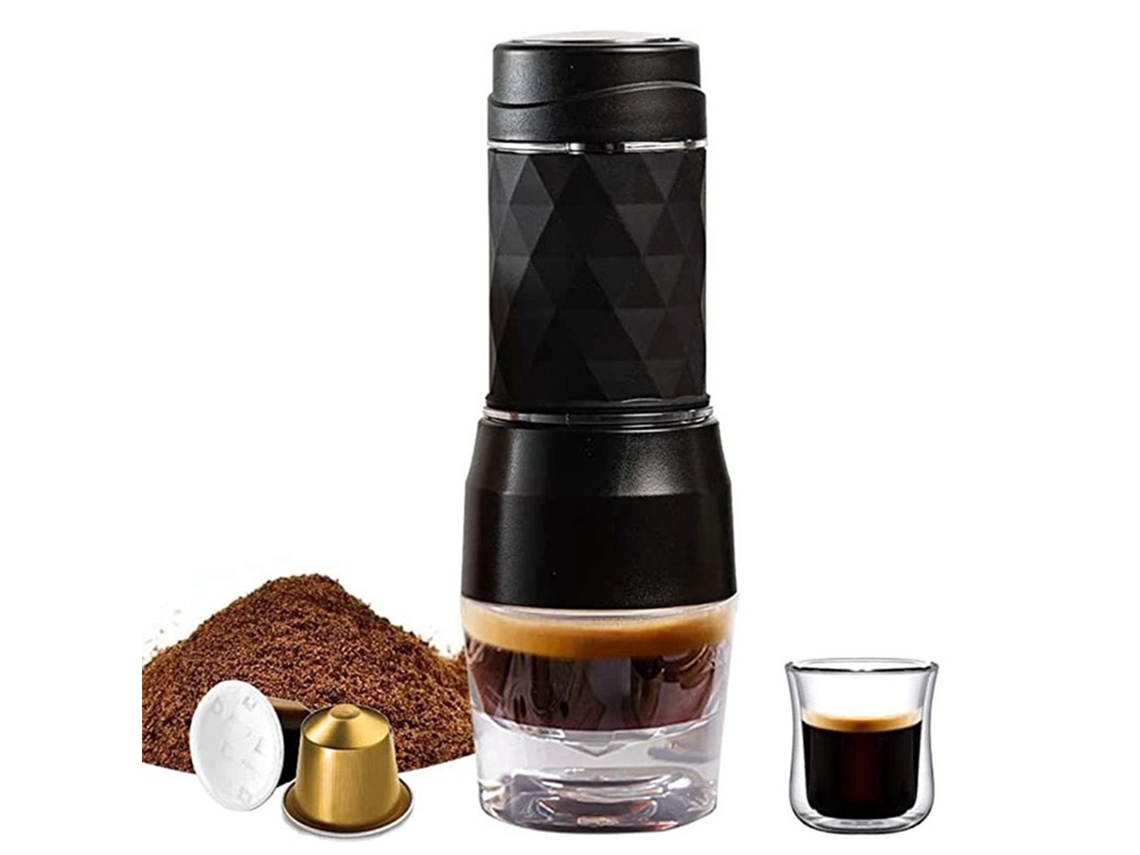 Máquina de Café Expresso Manual Portátil 3 em 1 Cafelffe