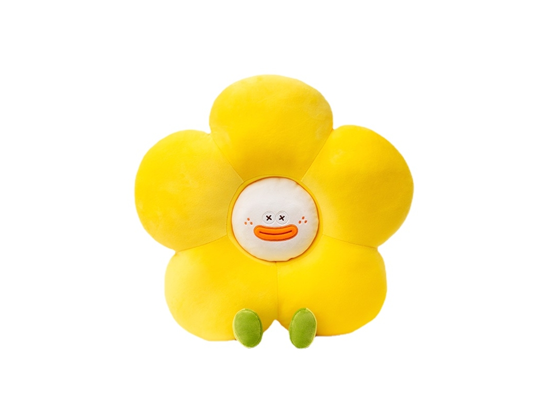 Peluche HXDZFX Flores Engraçadas Amarelas 43 Cm