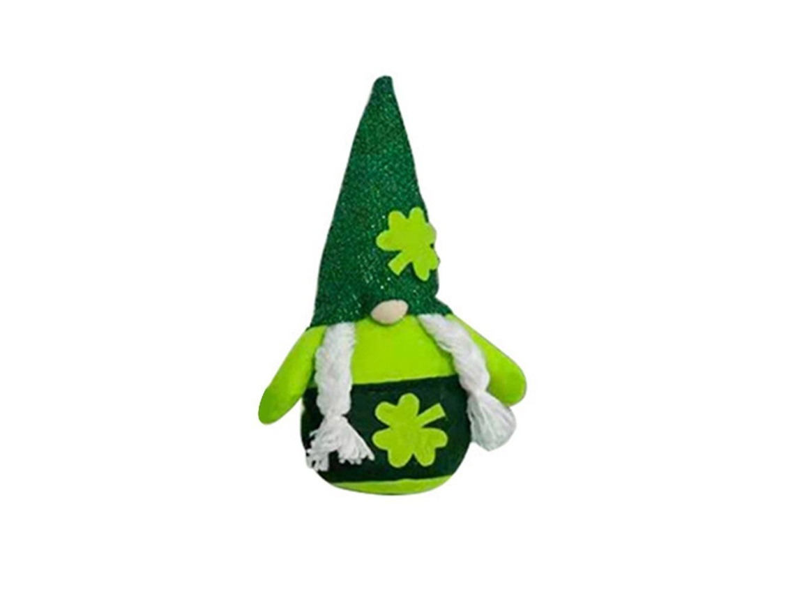 Boneca Pelúcia Decor St. Patrick Sem Rosto Natalino