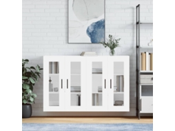 Vidaxl Móveis De Parede 2 Pcs Derivados De Madeira Branco