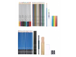 Estojo de Pintura ANSELF H&B (51 Peças - Multicor)