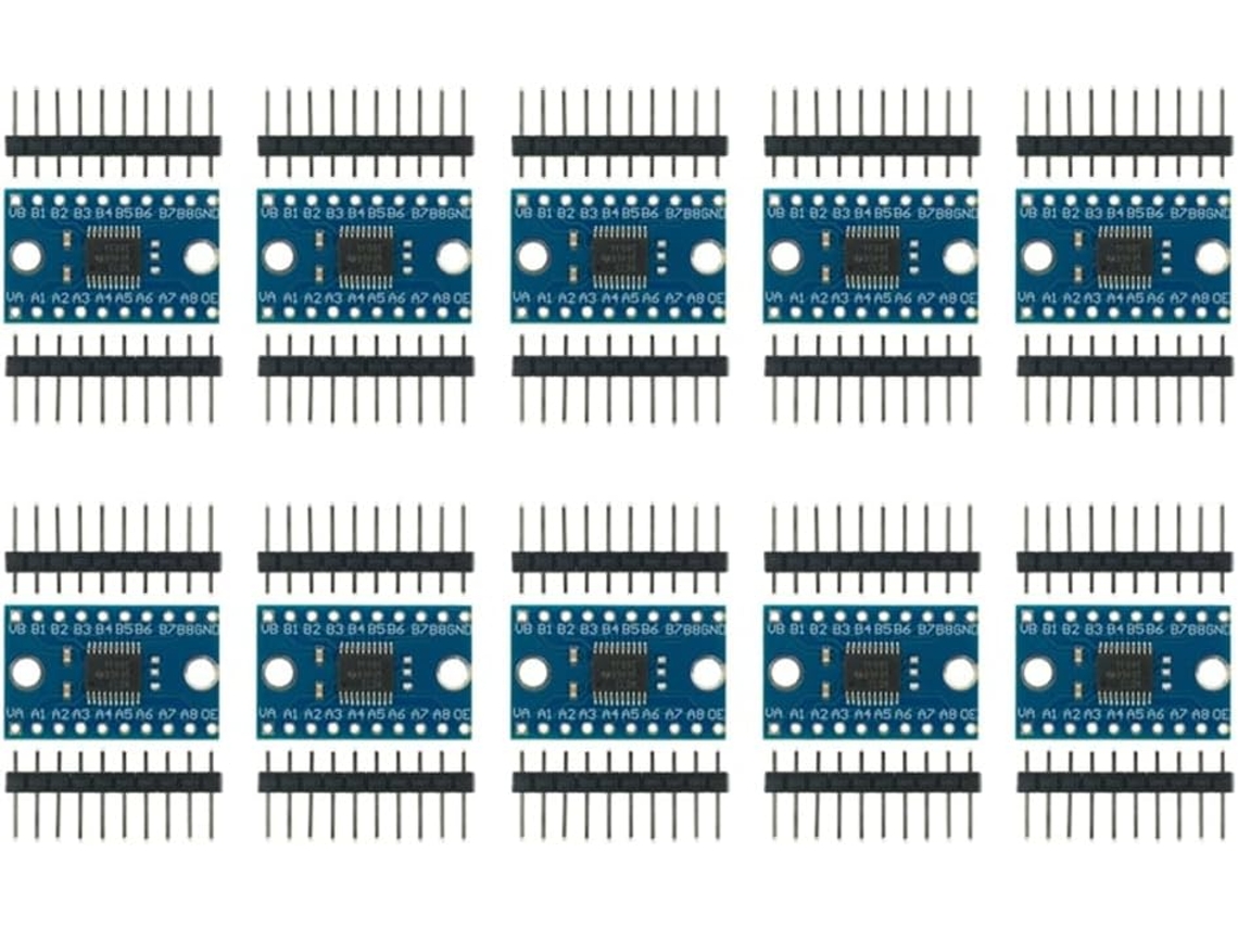 Módulo Conversor Lógico Bidirecional De 8 Canais Txs0108e 3, 3v 5v E Módulo De Conversão Mútua Txb0108