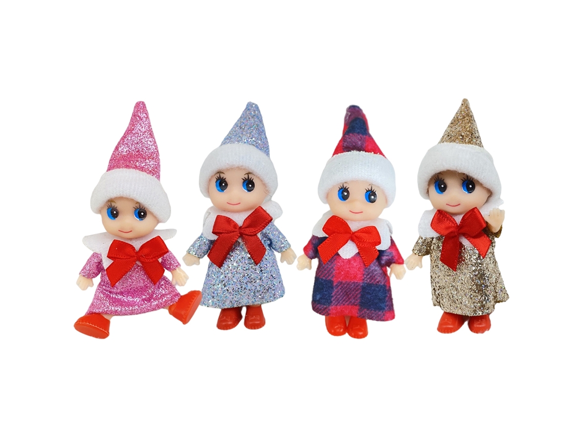 Bonecas Elfo Bebê Miniatura Brinquedos Presente Natal Crianças