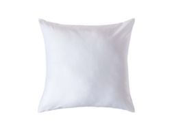 Homescapes White Organic Cotton European Size Pillowcase 400 Tc, 80 X 80 Cm