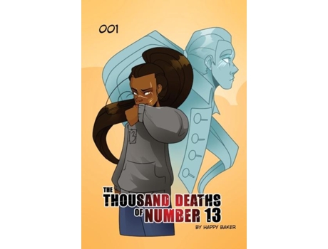 Livro The Thousand Deaths of Number 13 de Happy Baker (Inglês)