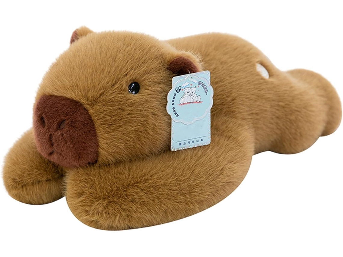 Desenho Capivara 11.81 Pol. Brinquedo De Pelúcia Recheado