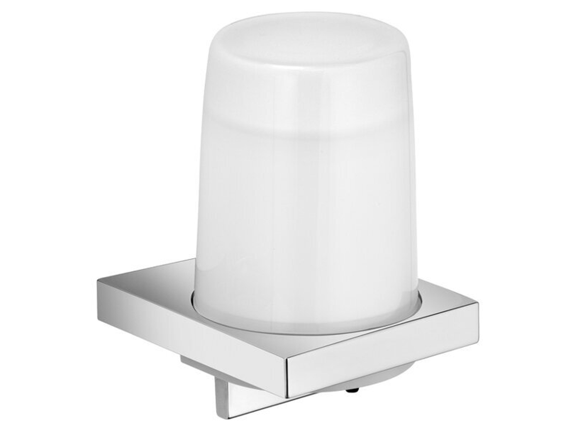 KEUCO Edition 11 Dispensador de Loção 11152 Completo Vidro Cristal Genuíno Cor: Cromado