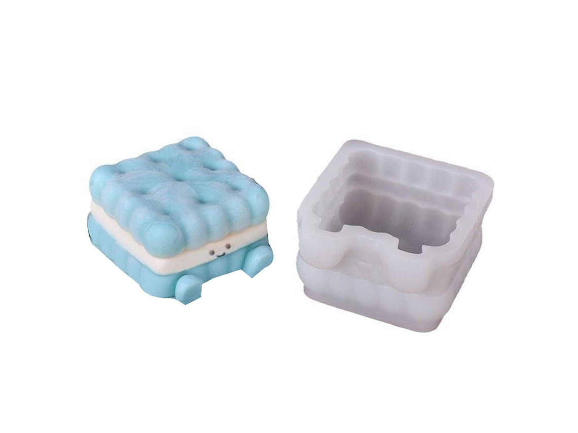 Formas De Silicone Quadradas E Cúbicas Para Fazer Mousses, Bolos E Decorar Sobremesas De Chocolate E Fondant.