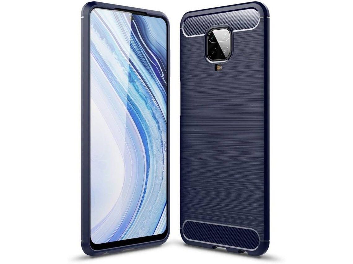 Capa Xiaomi Redmi Note 9 Pro»Max»9S HFS-HOUSE Carbone Azul