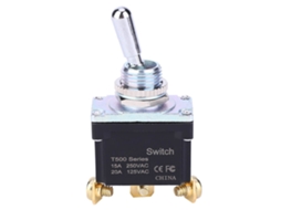 Interruptor Toggle À Prova D'água Ip67 3 Pinos On-off-on Para Máquinas Alimentares 15a 250vac/20a 125vac