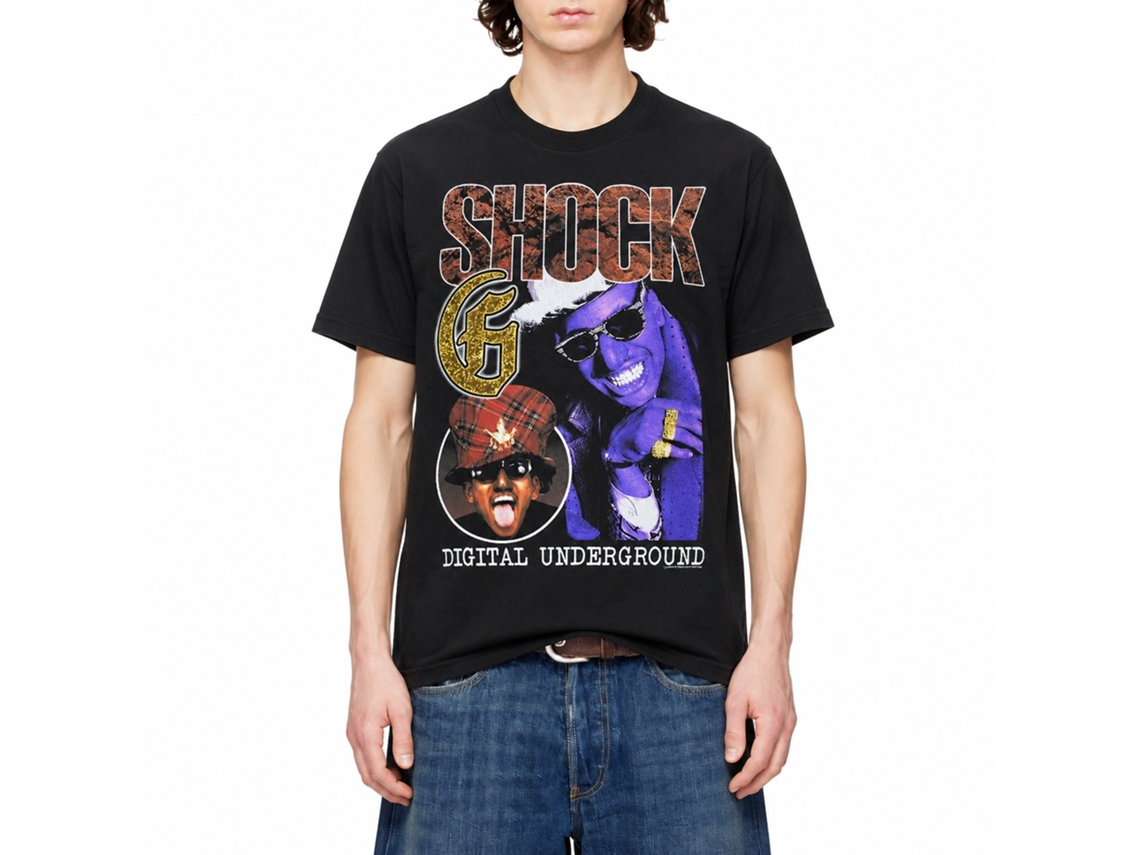 Digital Underground Shock G T-shirt Unisex Adults Size:xxxl