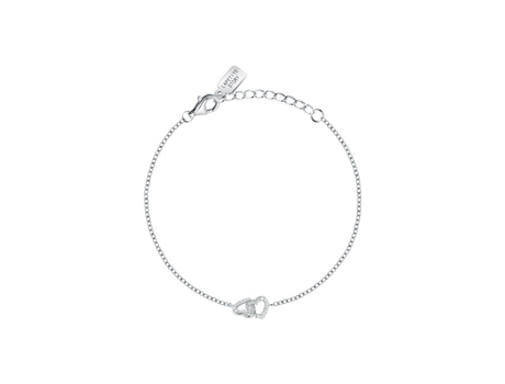 Bracelete Em Prata 925/1000 E Zircão Lps05awv01 La Petite Story