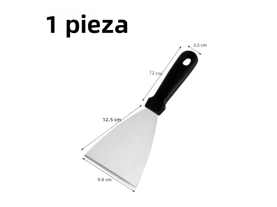 (tipo A, 1 Peça) Grelha E Pá Em Aço Inoxidável, Resistentes Ao Calor, Adequadas Para Fazer Hambúrgueres E Tortillas.