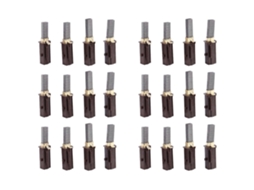 Kit Com 24 Escovas De Carvão Para Motor De Aspirador De Pó Ametek Lamb 2311480, 333261, 33326-1_ptg