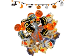 Luzes De Halloween Com Cordão, Iluminação Assustadora E Resistente A