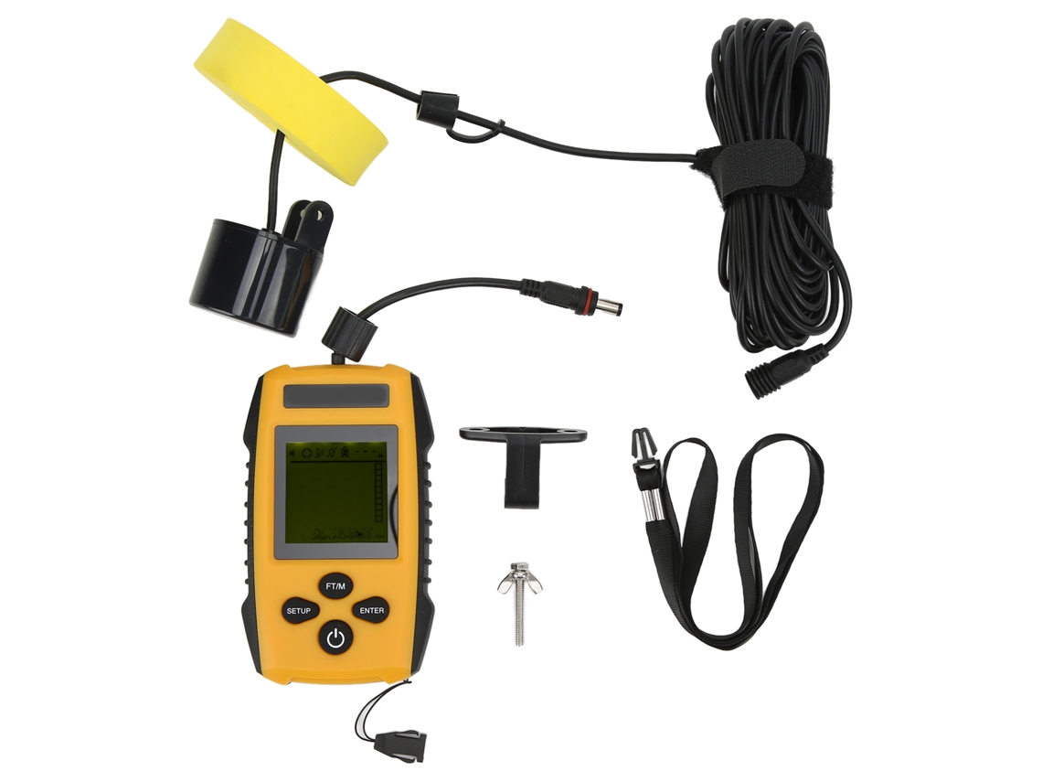 Detectorm de Peixes Fio Tl88e Lcd 5 Modos