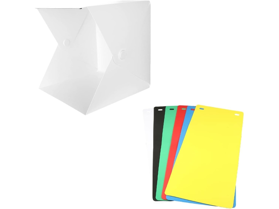 Mini Temte Cube Lighting Caixa Photo Backdrops Leves