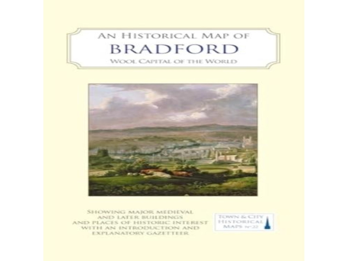 Livro An Historical Map of Bradford de Ian Roberts (Inglês)