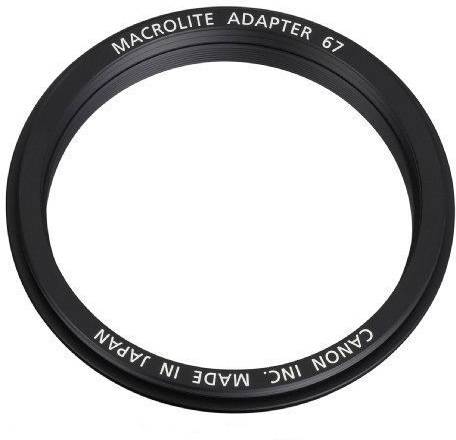 Anel Adaptador CANON Macrolite 67