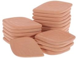 Lurelia Absorvedor De Humidade 20 Peças Em Cerâmica Vermelha, Reutilizável, Protege Da Humidade, Para Cozinha, Alimentos, Lanches