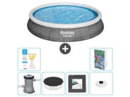 Piscina Bestway Fast Set Redonda 396x84 Cm 5 peças S312 BESTWAY