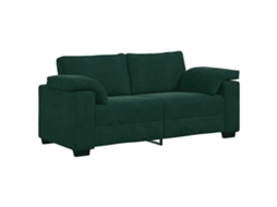 Sofá luvas 180x77x82 Cm Veludo Verde escuro MAISON EXCLUSIVE