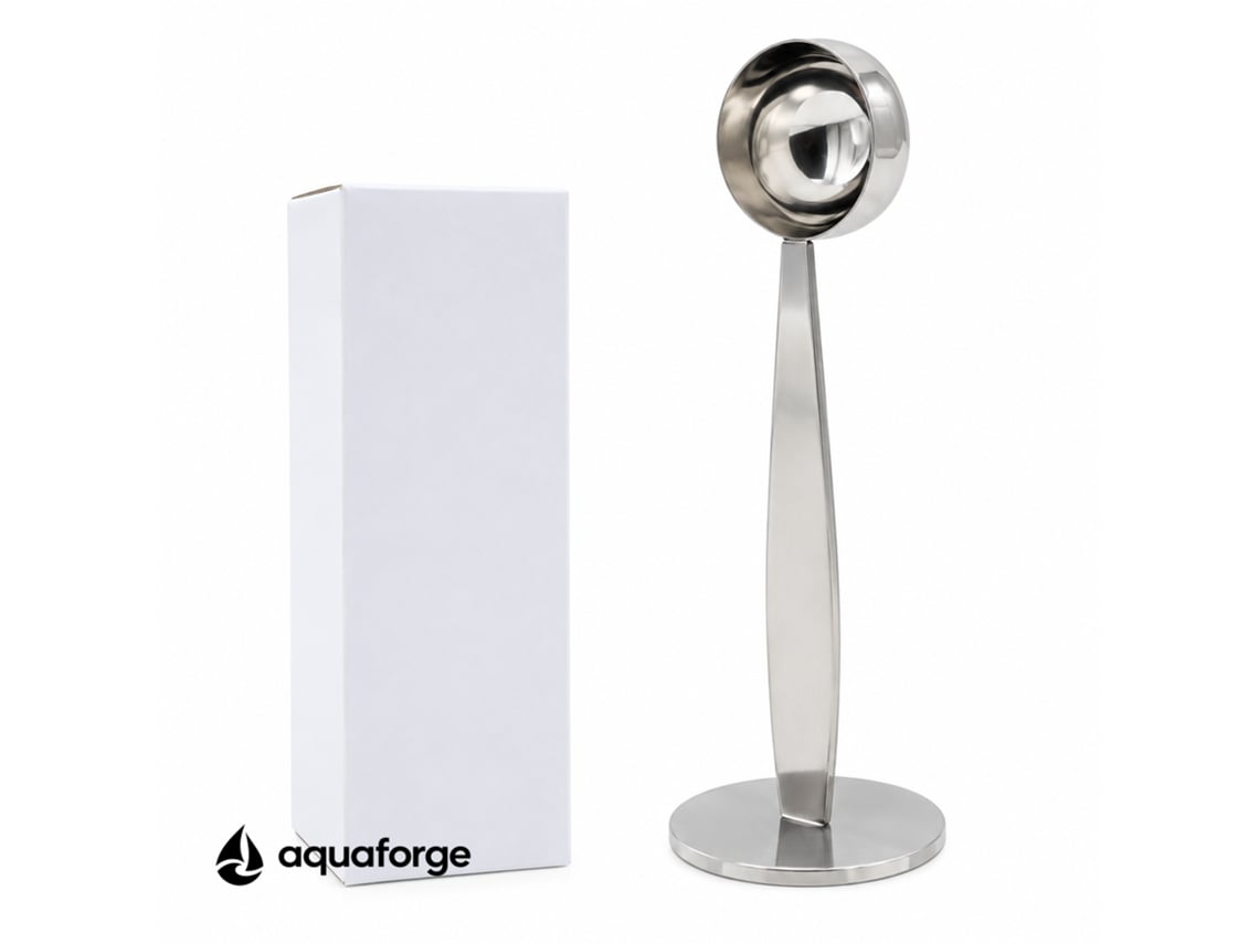 Tamper De Café Aquaforge Com Aço Inoxidável Para Espresso