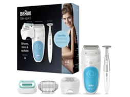 Depiladora BRAUN Silk Épil 5810 Plus (Arranque - Multi-zonas - Recarregável)