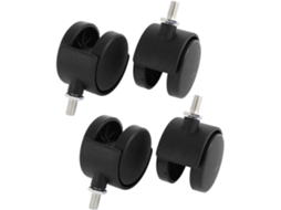 Ada Aexit Para Cadeira De Escritório, 8 Mm, (4 Unidades), (5,1 Cm), Giratórios