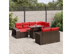 Conjunto de Jantar para Jardim 180x90x75 cm em Madeira de Acácia Maciça VIDAXL