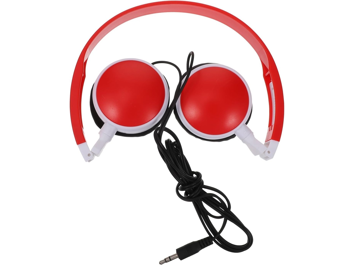 Healifty Casque Audio Stéréo Pliable Para Garçon Et Filles Léger Microfone, Serrage - Tête Confortável Em Abs