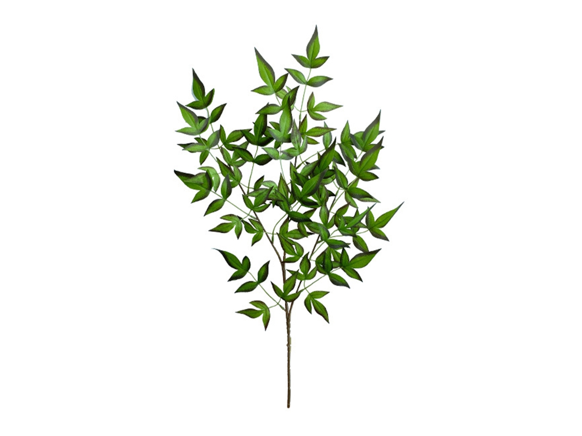 Laxiscreed Simulador De Bamboo Nantian Com 16 Cabeças E Detalhes Em Verde Escuro