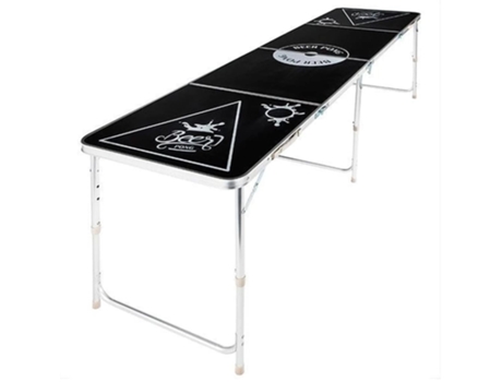 Mesa Dobrável Ajustável  Beer Pong
