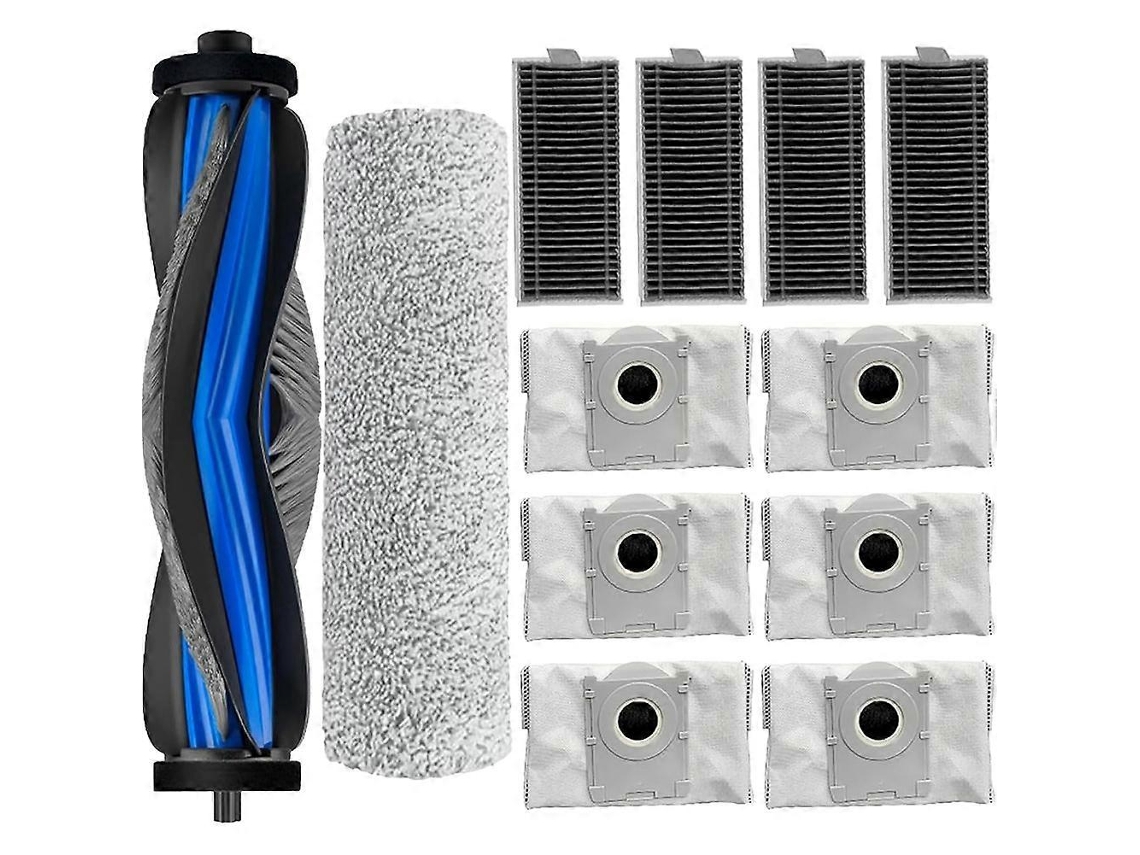 Kit De Acessórios Para Aspirador De Pó X9 Pro Omni / X9 Pro: Escova Principal, Rolo De Esfregão, Saco De Pó E Filtro Hepa.