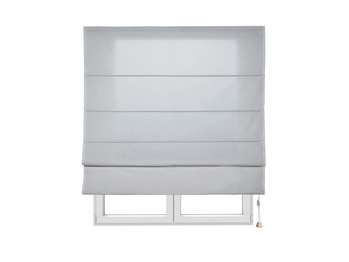 Estores plissados Estor Paqueto com Varões para Janelas Cinza, 105 x 250 cm STORESDECO