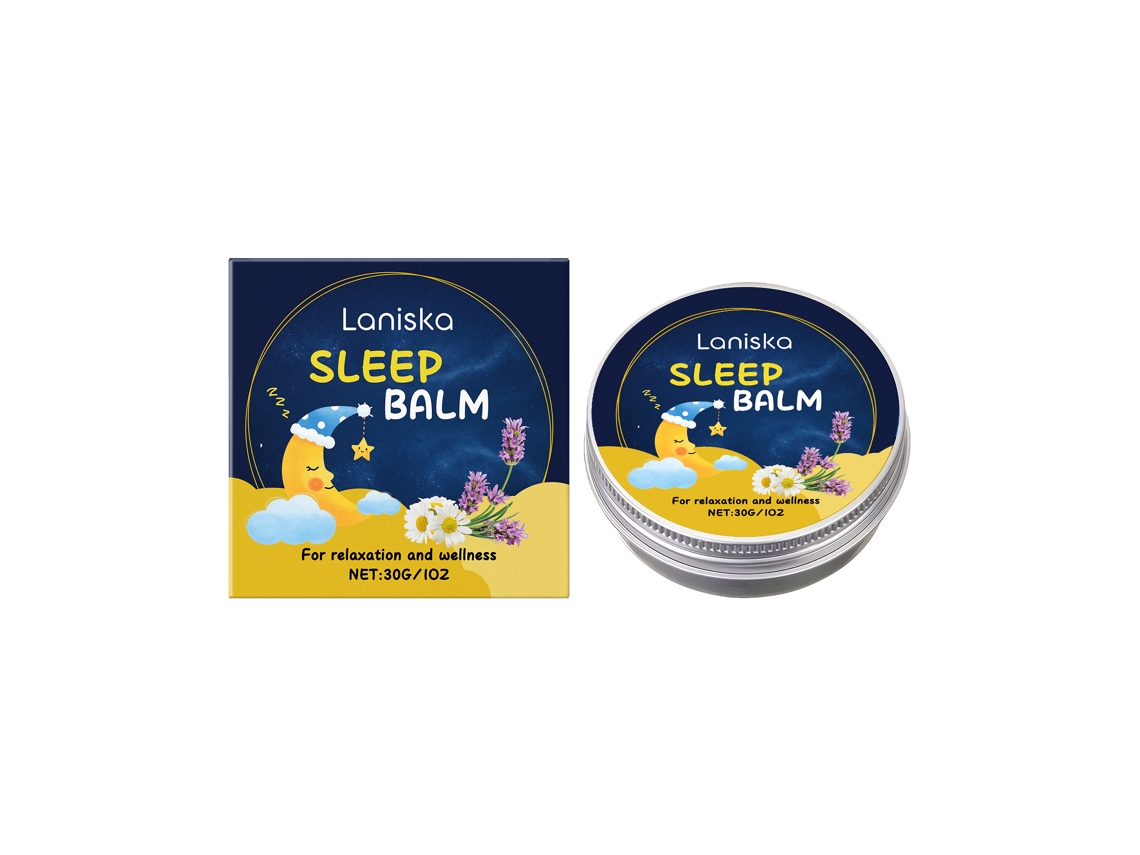 Bálsamo Calmante LAXISCREED com Lavanda para Sono Natural e Tranquilo
