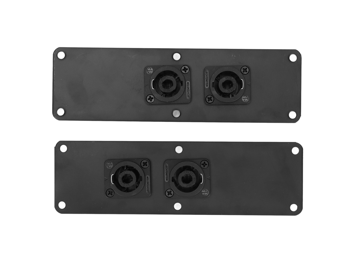 Placa de 2 Conectores Cannon LAXISCREED
