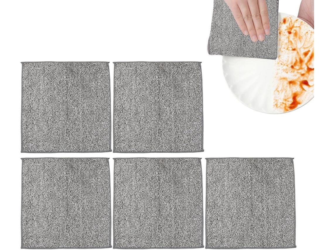 Panos De Limpeza Em Microfibra, 25 X 25cm, Alta Absorção, Para Carro, Uso Doméstico