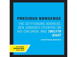 Livro Precious Nonsense de Stephen Booth (Inglês)