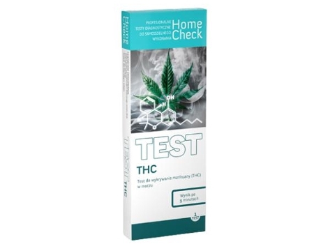 Teste De Thc Para Casa Para Detecção De Cannabis, 1 Unidade. Milapharm