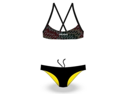 Fato de banho para Mulher HEAD SWIMMING Printed Low Multicor para Natação (8 anos)