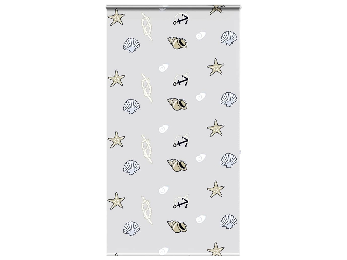 Vidaxl Rolo De Duche Estores Com 130x240 Cm Largura Tecido 126 Cm