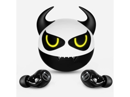 Fones Bluetooth Tws 36h Duplo Microfone Presente Preto