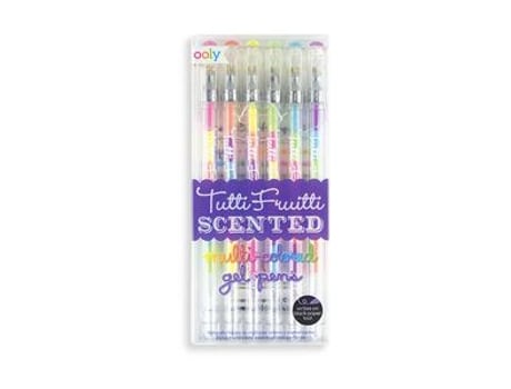 Conjunto 6 Canetas Gel Multi Tutti Fruitti