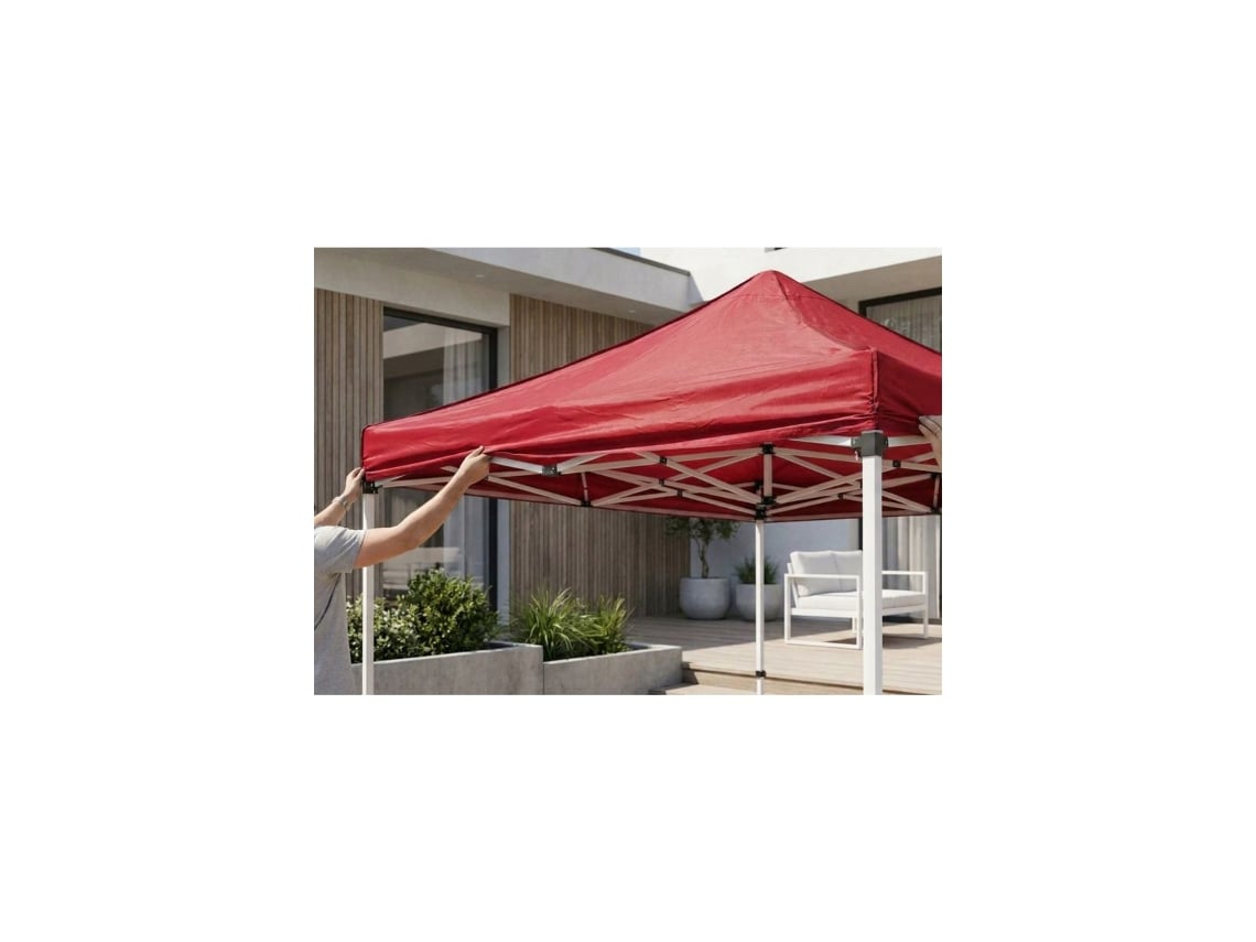 Teto Para Tendas 2x2 Master - Vermelho